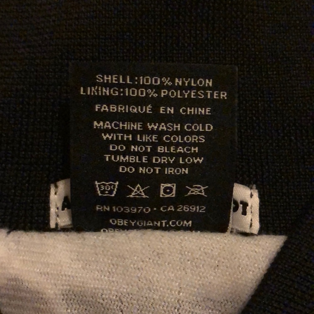 🟠 Men’s OBEY x American Two Shot 🟠 bomber jacket - Picture 10 of 11